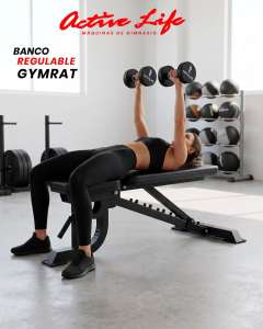 BANCO AJUSTABLE GYMRAT