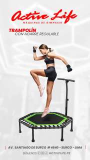 Jumping - Trampolín fitness
