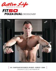 POLEA DUAL CROSSOVER - FIT50