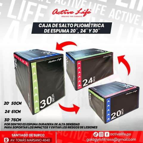 Cajón salto PlyoBox soft