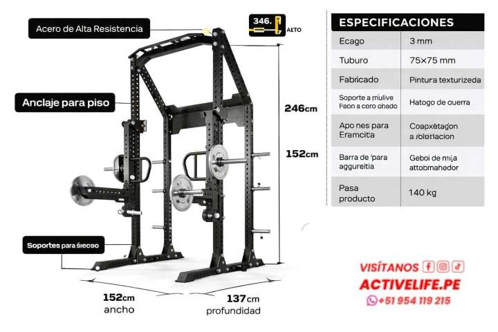 JAULA DE POTENCIA POWERLIF